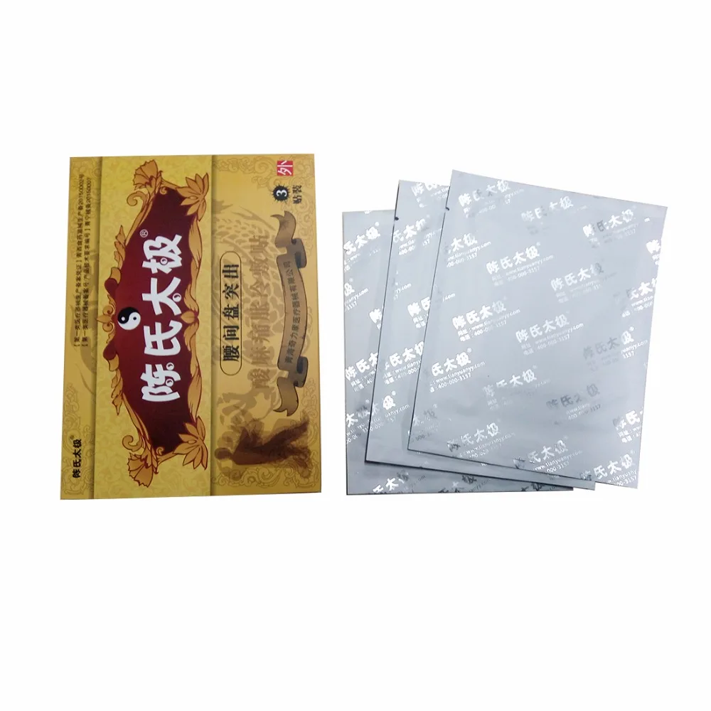 Пластырь для облегчения боли 3 шт./кор. черный пластырь от китайский бренд