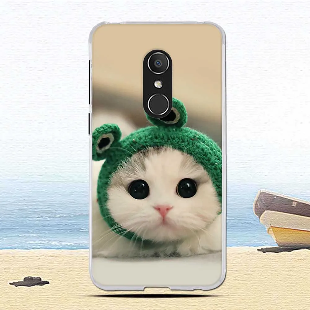 Для Alcatel 1C 1 C 2018 чехлы с рисунком Мультяшные цветные для телефонов 1c мягкие