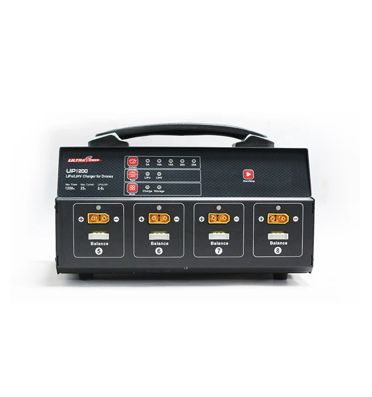 Ultra Power UP1200 1200W 8 Channel Balance Charger ( for RC plant protection drone Lipo Battery ) | Parts &amp Accs