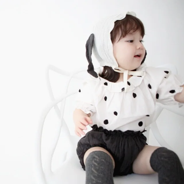 Новинка лета 2019 Милая шапка для щенка шорты и куртка детские комбинезоны из 3