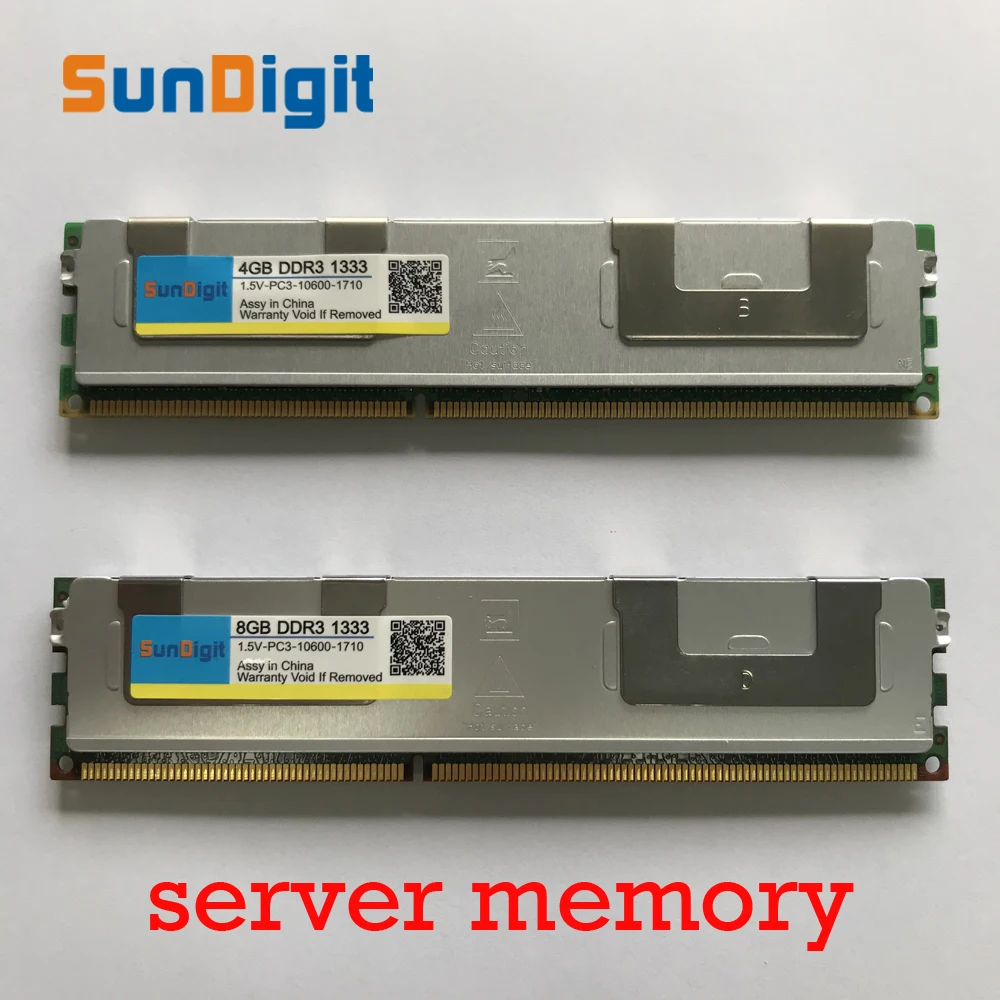 2 шт. пакет для Hynix DDR3 4 ГБ 8 1333 МГц память сервера 2Rx4 ECC REG RDIMM RAM DDR 3 только