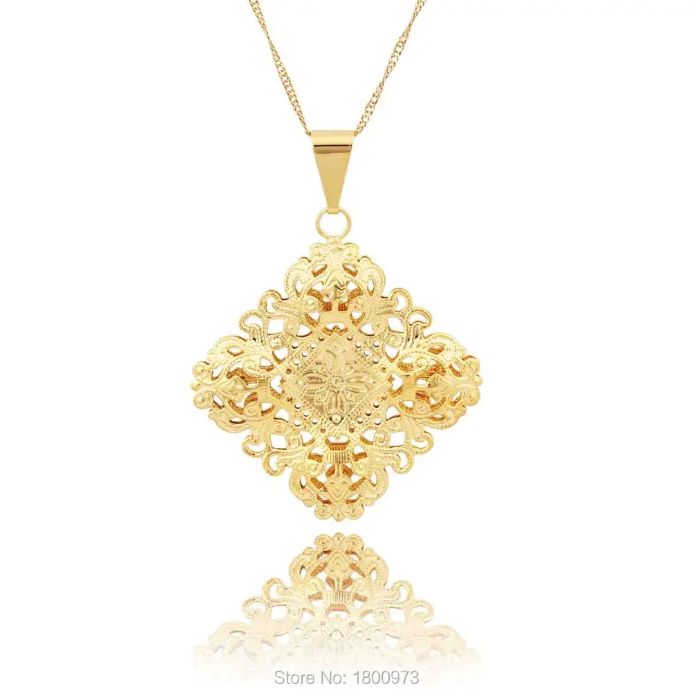 2017 модные подвески в виде Ирана кулон золотого цвета и ожерелья ювелирные