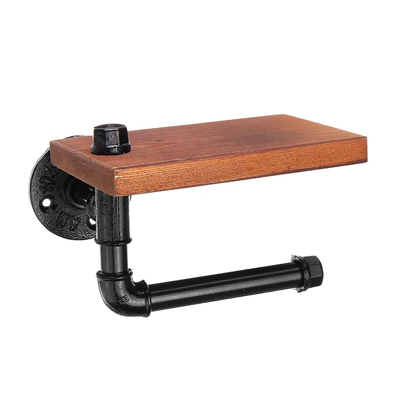 Промышленный Ретро Железный держатель туалетной бумаги для отеля рулон