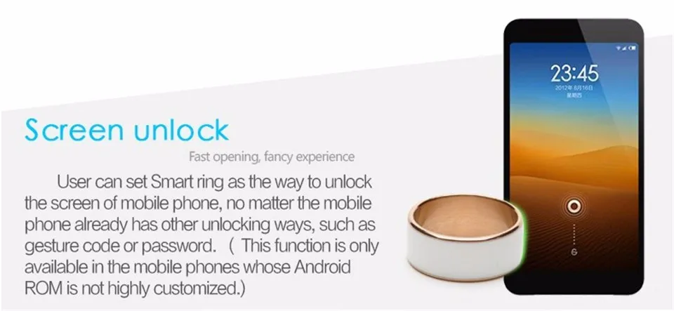 TimeR2 смарт Кольцо носимых Технология волшебное кольцо для телефона NFC умный аксессуары Мода 3-доказательство электронный компонент