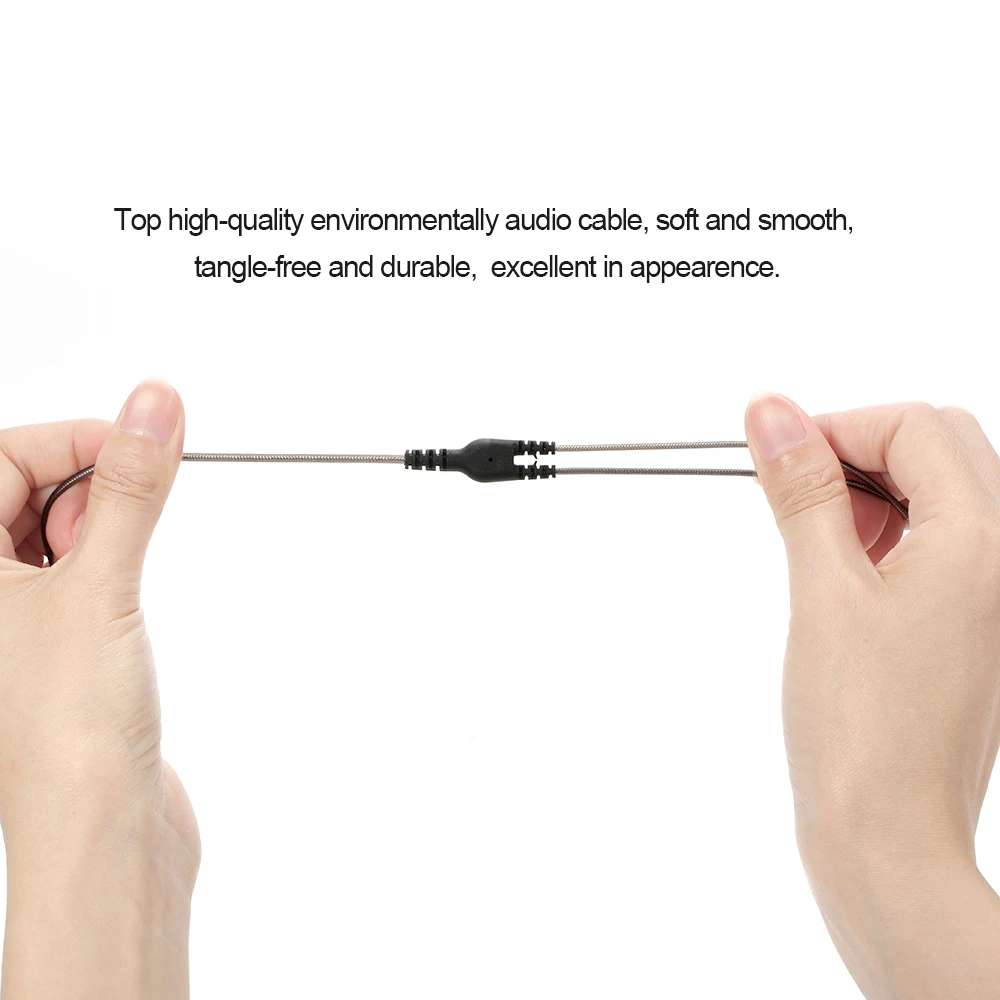 3 5 мм проводной кабель для наушников съемный сменный шнур с микрофоном MMCX разъем