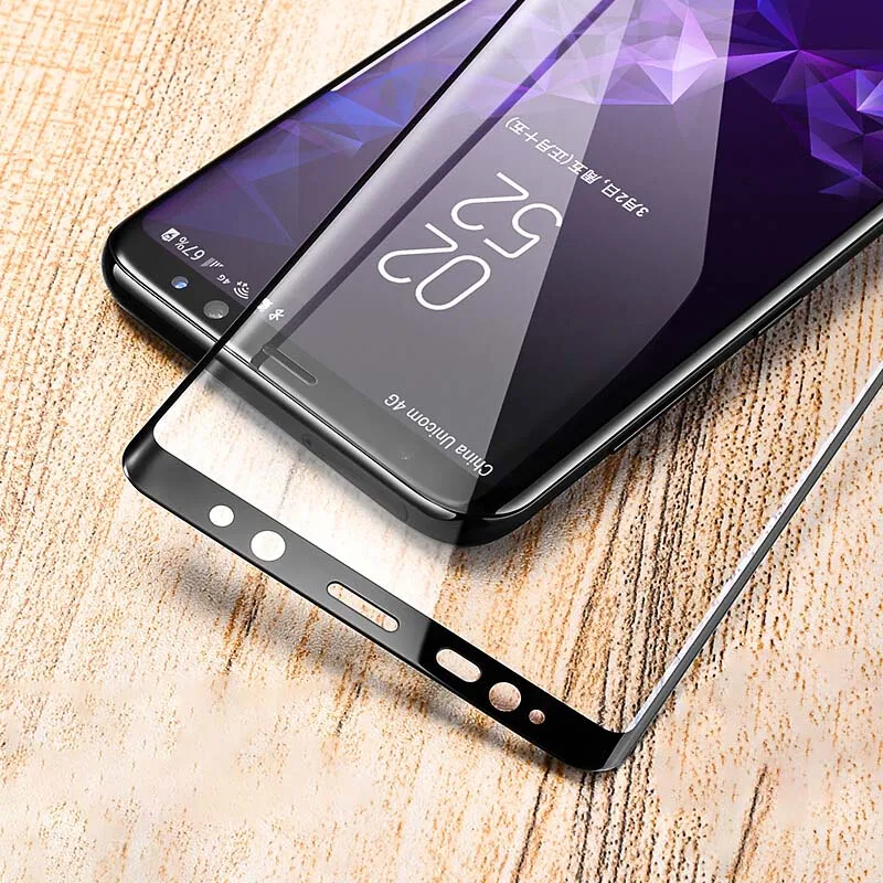3D полный изогнутое закаленное Высокопрочное Стекло для samsung Galaxy S9 S8 плюс Экран
