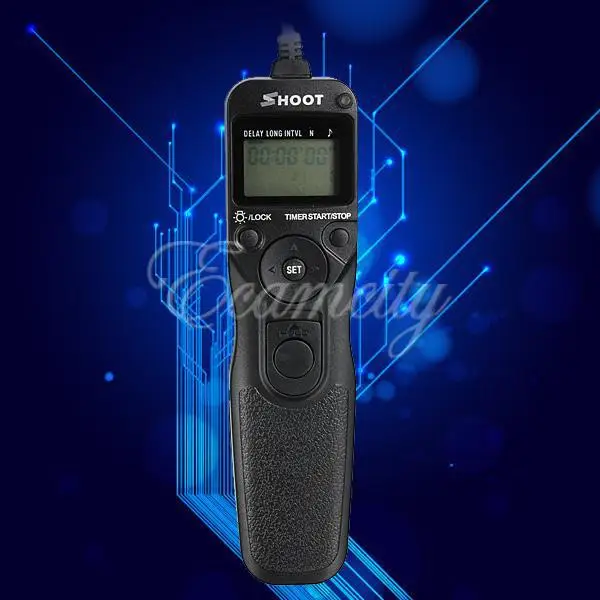 SHOOT RM S1AM таймер дистанционное управление спуском затвора для S0NY Alpha DSLR A100/A100K A900 A700
