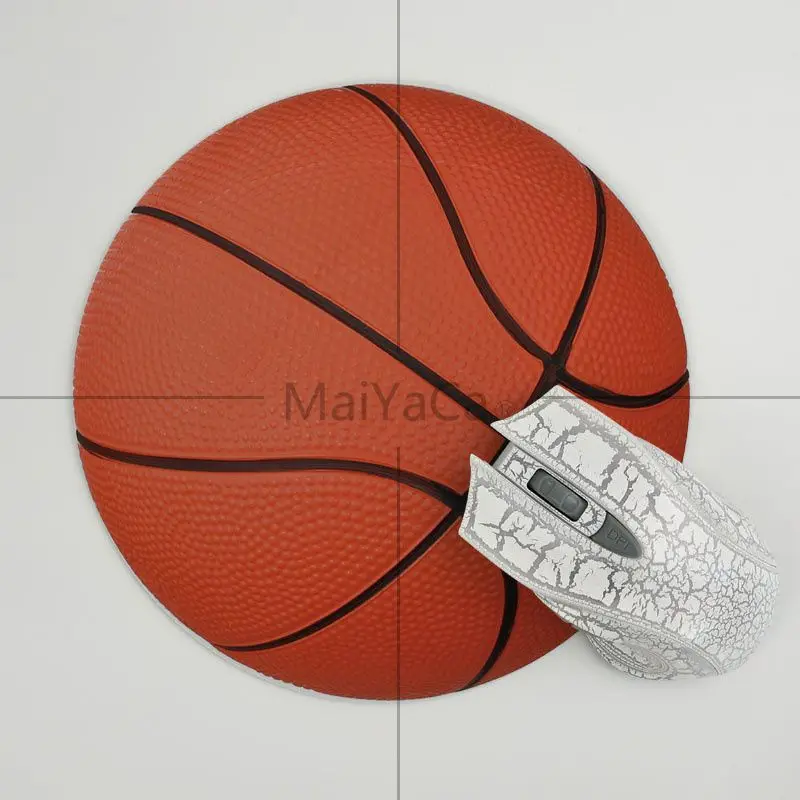 22x22cm MaiYaCa Одежда высшего качества Баскетбольный мяч индивидуальные Мышь колодки ноутбук аниме Мышь коврик Натуральный каучук вокруг игры Мышь Pad - Цвет: 22x22cm