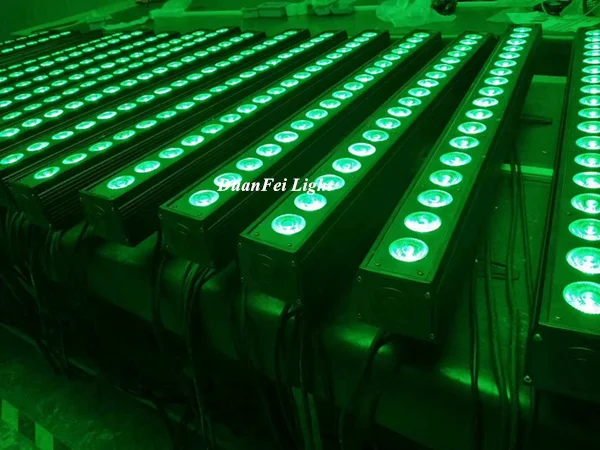 Светодиодная панель для дома 24 партии RGBWA УФ настенный светильник Dmx512 DJ