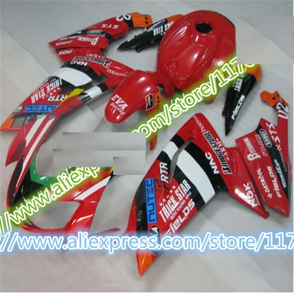 Комплект обтекателей под давлением для Aprilia RS125 06 07 08 09 10 11 RS 125 2006 2007 комплект