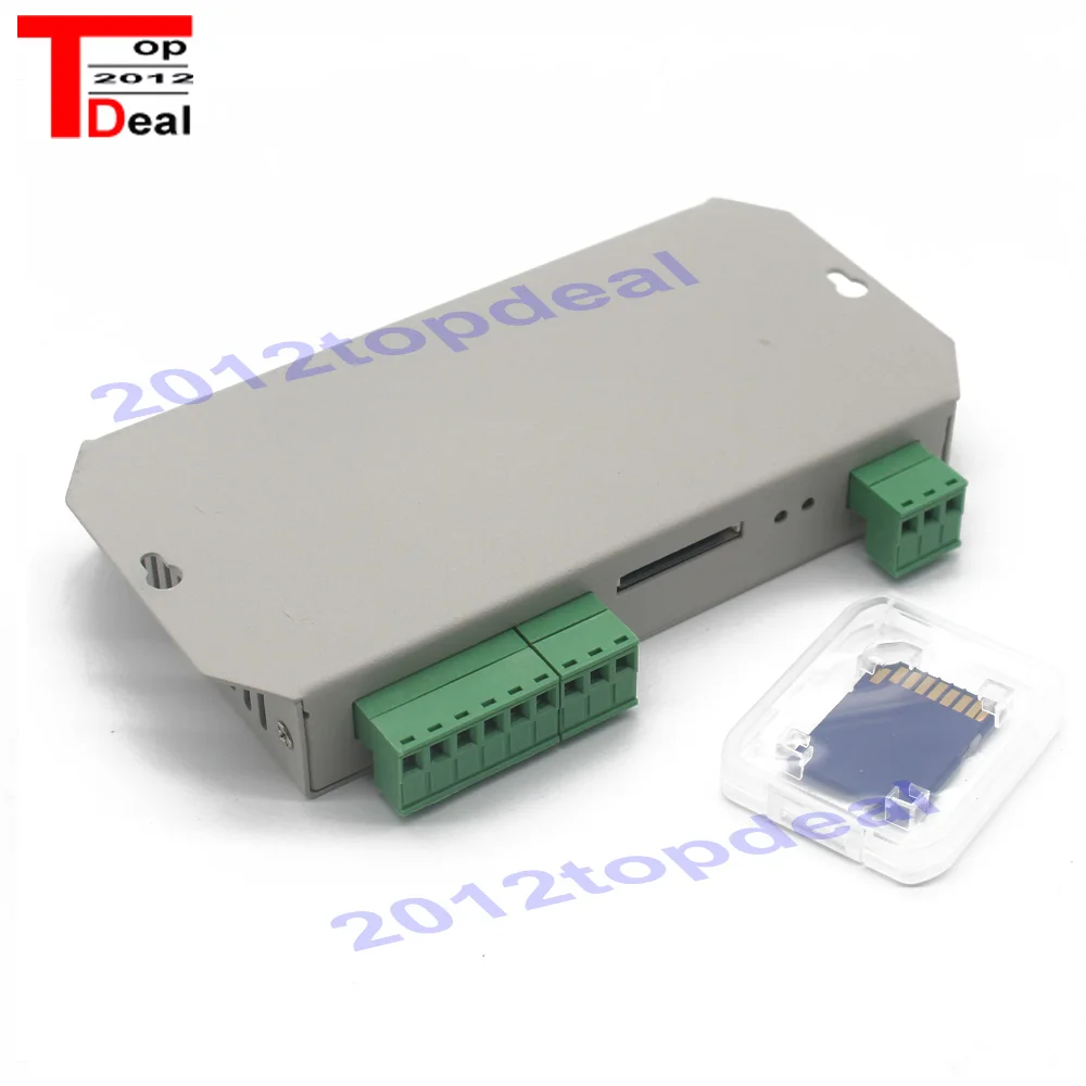 LED T1000S 128 SD Card Pixels Controller DC5~24V for WS2801 WS2811 WS2812B LPD6803 2048 strip light lamp | Освещение