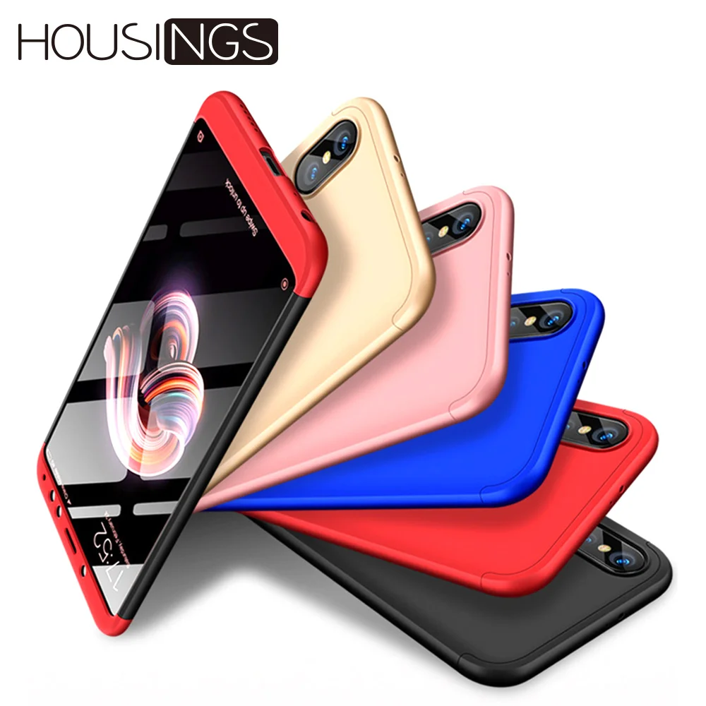 Противоударный 360 Полный корпус чехол для телефона Xiao mi Red Note 5 6 Pro 8 Lite 9 SE Жесткие