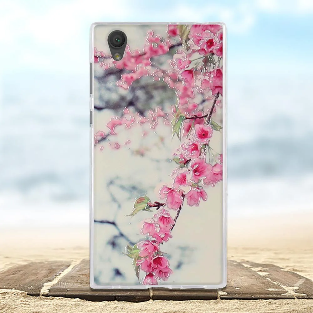 Чехол для Sony Xperia L1 G3311 G3312 G3313 мягкий силиконовый чехол из ТПУ чехлы L 1 телефонов 3D