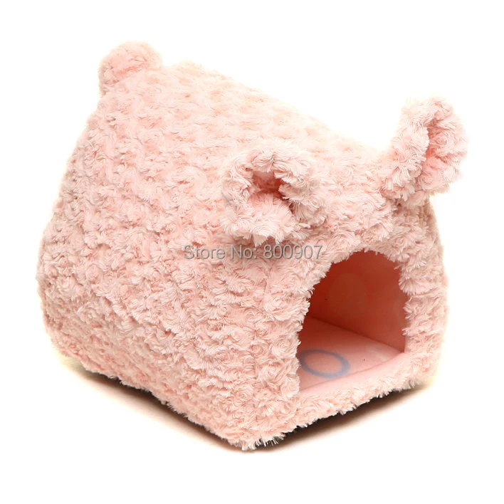 LOVABLEDOG NEW Soft Cozy Warm Cute Piggy House For Small Dog Puppy Cat Pet Bed | Beds/Mats