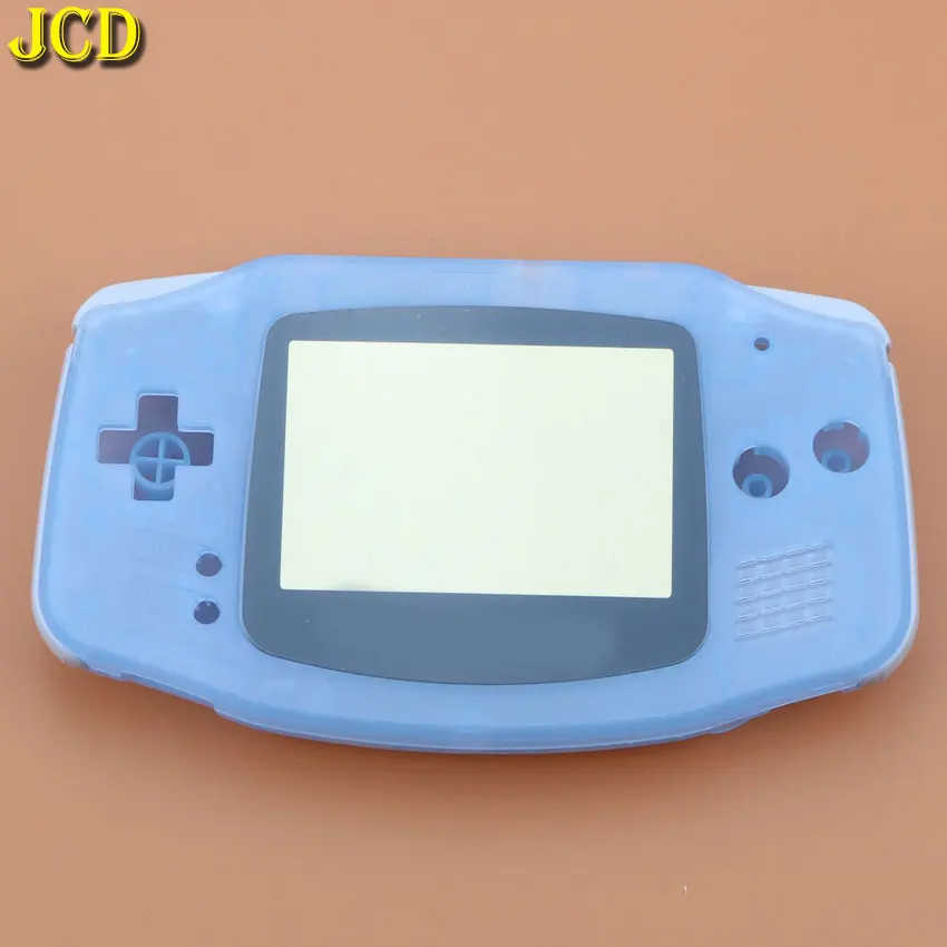 JCD 1 шт. светящийся полный комплект корпуса для консоли GBA защитная крышка +