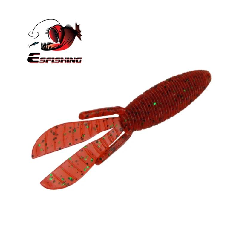 ESFISHING мягкие приманки рыболовные MD BOMB Craw 95 мм 6 шт. Карп снасти Щука приманка Isca