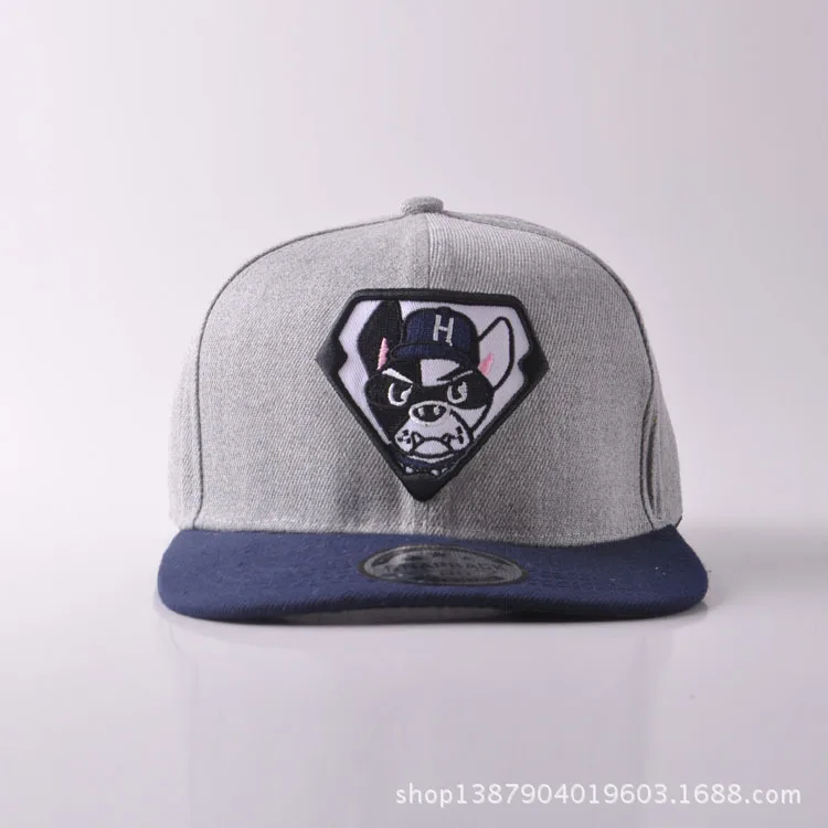 Parent-child cap Cartoon Embroidery Puppy Baseball Hat Hip Hop Hats The Tide Men And Women Children Lovers Go On Journey Sun | Аксессуары