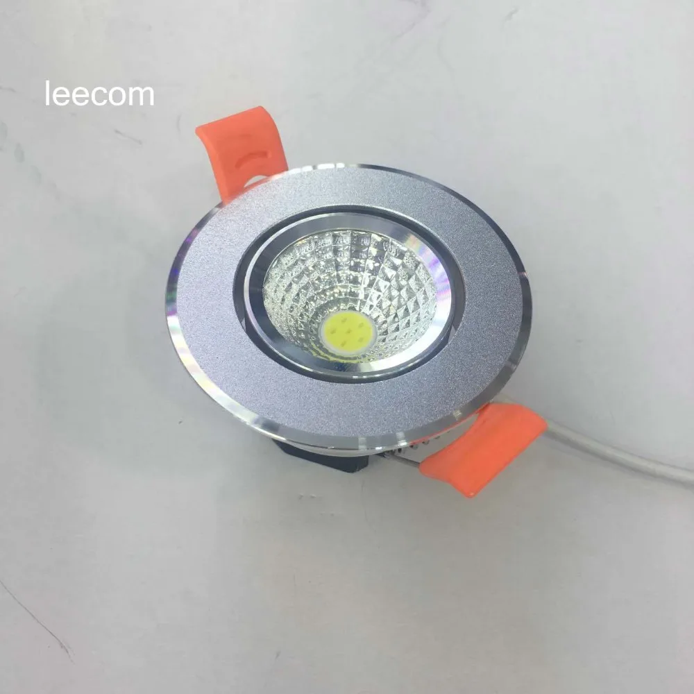10pcs/lot Led Downlight Light Cob Ceiling Spot 3w 85-265v Recessed Lights Indoor Lighting 5 years warranty time | Лампы и освещение
