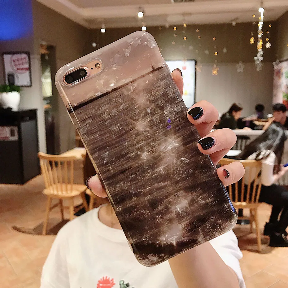 Силиконовый чехол для iPhone 8Plus совместимый 7Plus 6 6s plus 7 8 X XS XR XSMAX мягкий \ Матовый ТПУ