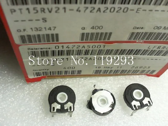 [BELLA]Spain. Adjustable potentiometer / PT15RV-21-4.7K--100pcs/lot