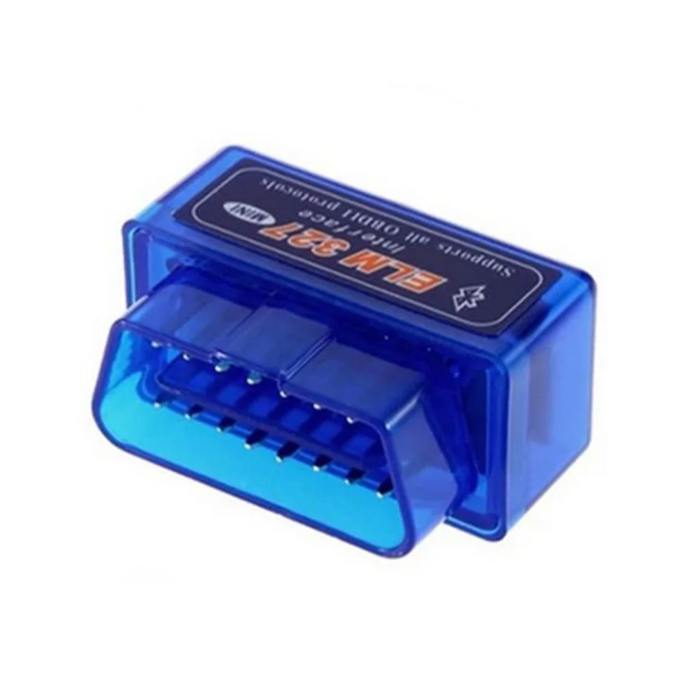 Новый V2.1 Синий Супер Мини Автомобильный Bluetooth ELM 327 OBD2/OBDII ELM327 автоматический