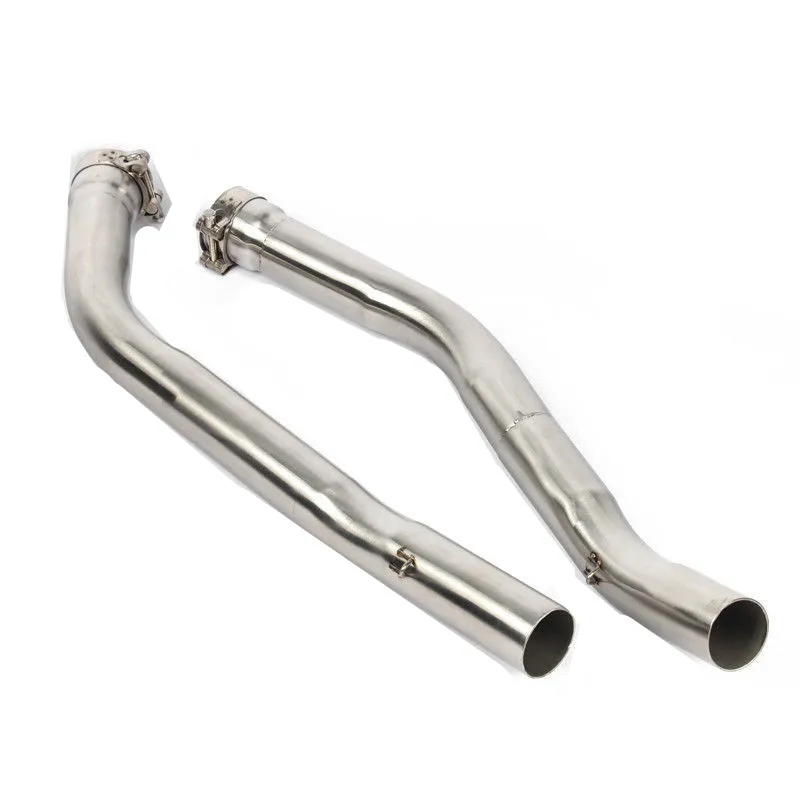 Motorcycle Exhaust Connect Pipe Middle Midpieces For Kawasaki ZZR1400 ZX-14R 2006-2016 | Автомобили и мотоциклы