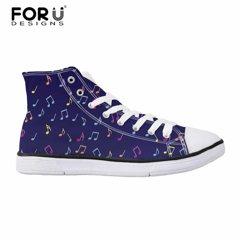 FORUDESIGNS/2018 дизайн в виде музыкальной ноты для женщин обувь с подошвой из