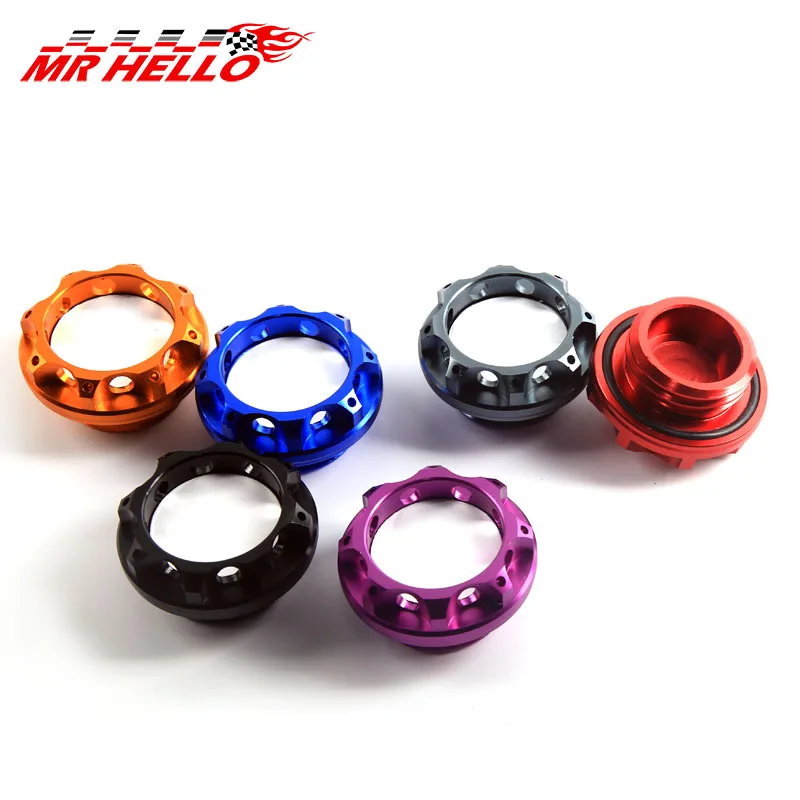 mrhello New Aluminum Engine Oil Fuel Filter Tank Cap Cover Black BLTZ Emblem | Автомобили и мотоциклы