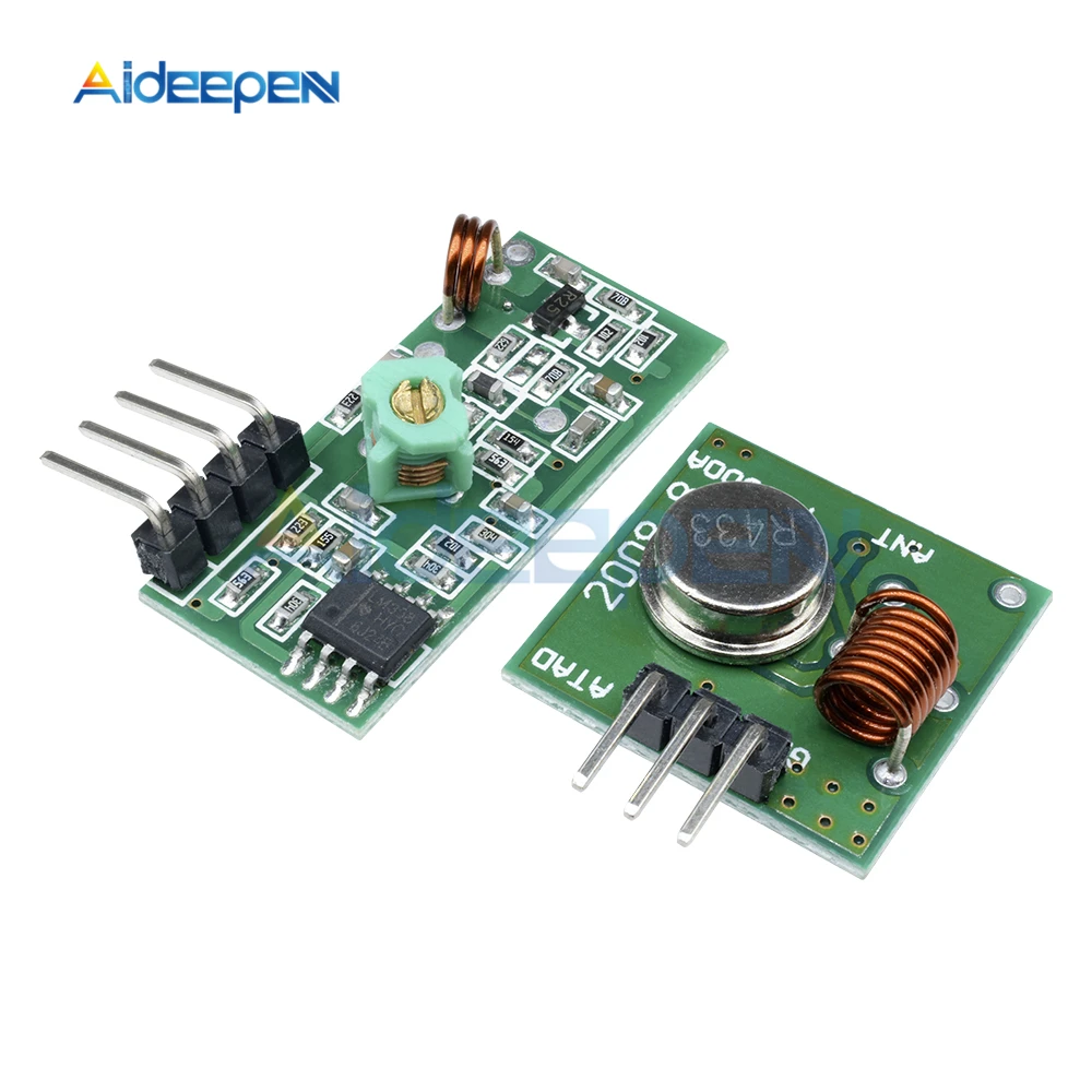 433 МГц 315 мгц радиочастотный передатчик и приемник модуль Link Kit для ARM/MCU WL DIY МГц/433
