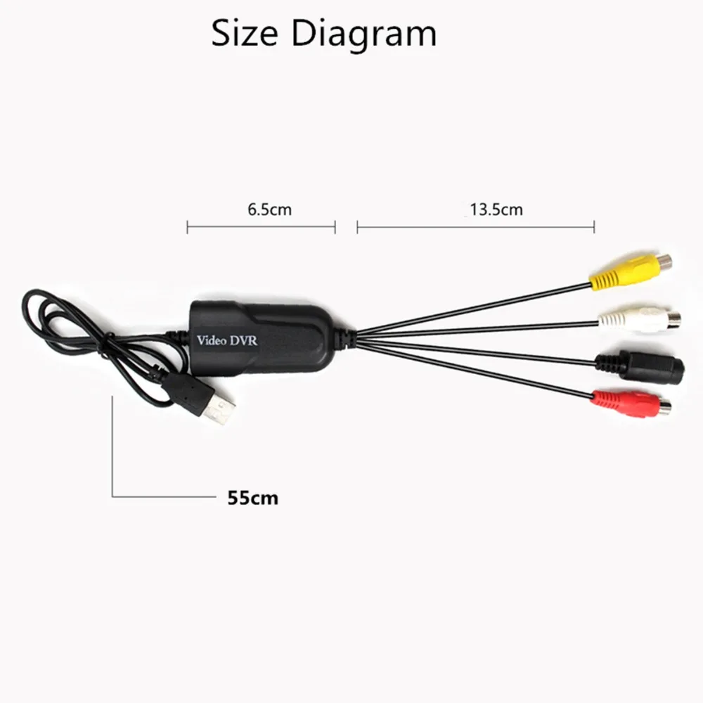 Адаптер для видеозахвата VHS и видеозаписи с USB на DVD|Кабели VGA| |