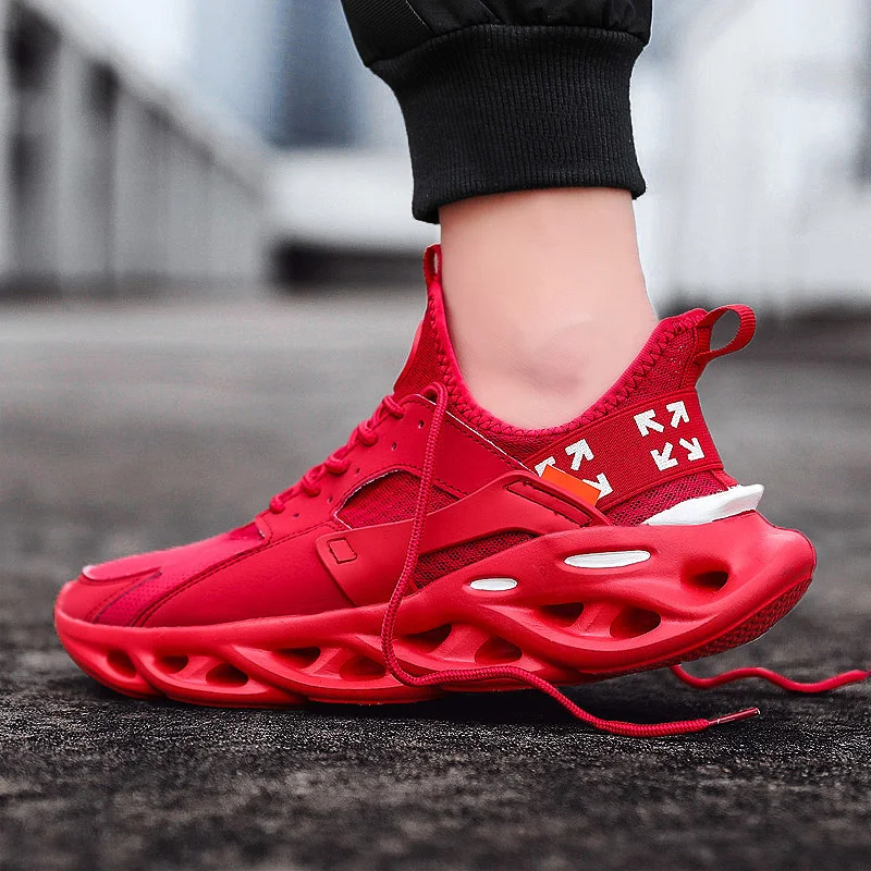 Мужские Кроссовки HUARACHE спортивные дышащие кроссовки с полой подошвой для