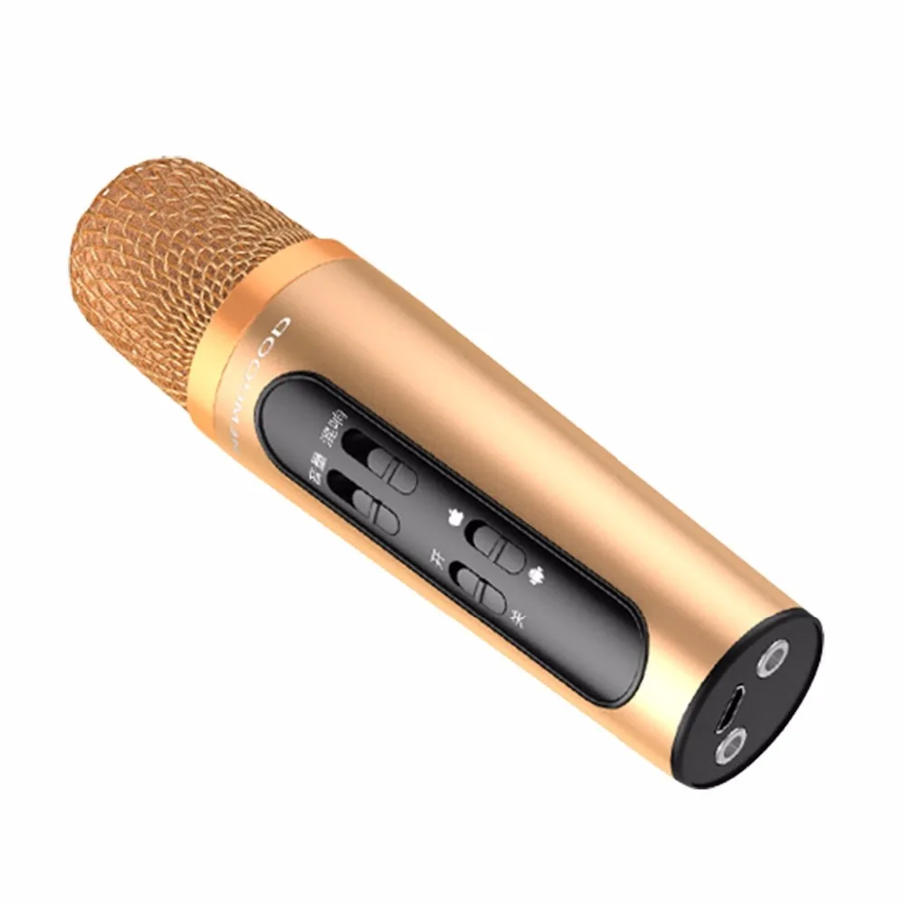 Moveski K 10 профессиональный ручной караоке мини Студийный микрофон конденсаторный