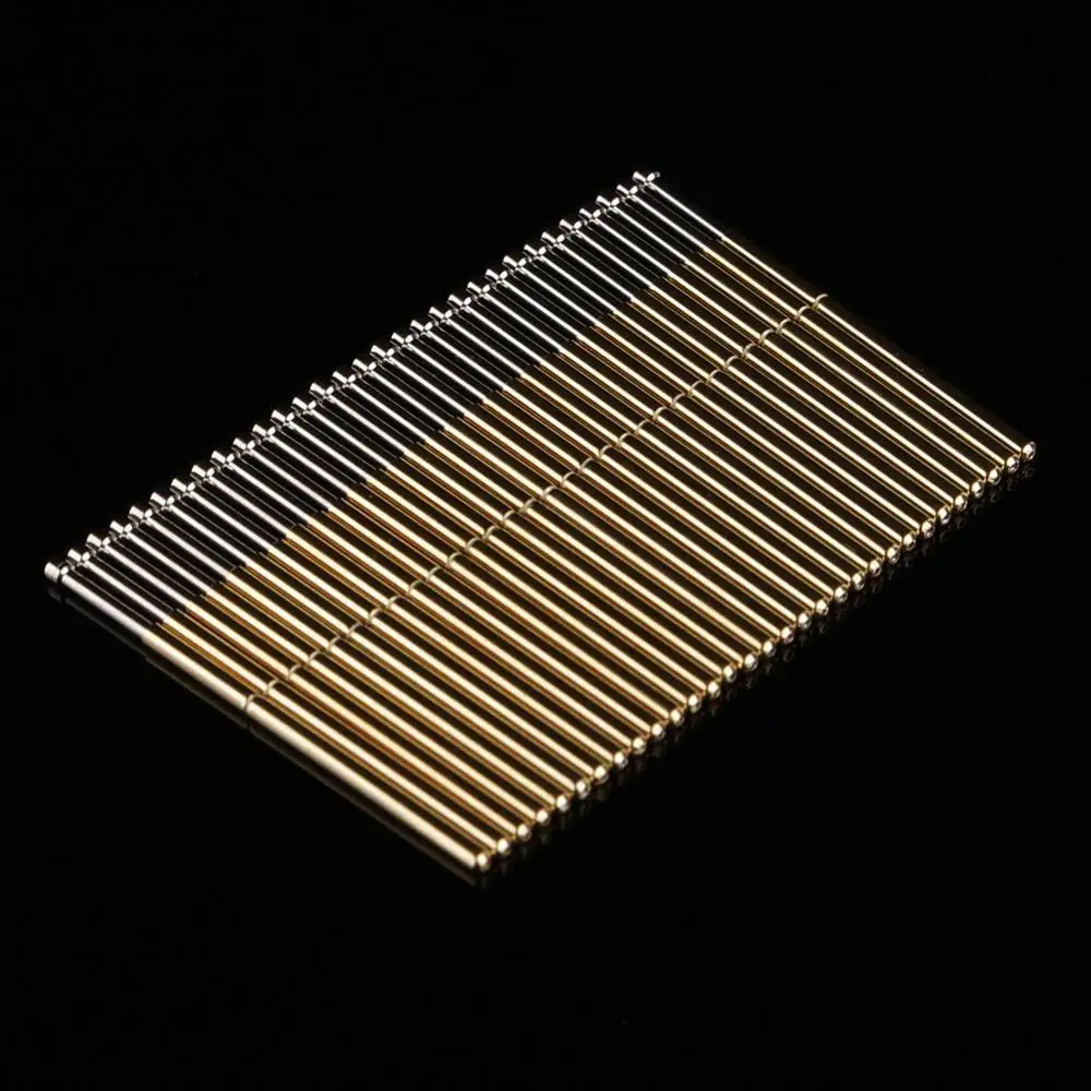 100 X P50 J1/P50 B1/P75 E2/P100 E2 пружина зонд круглый Pogo Pin инструменты|Детали и аксессуары для