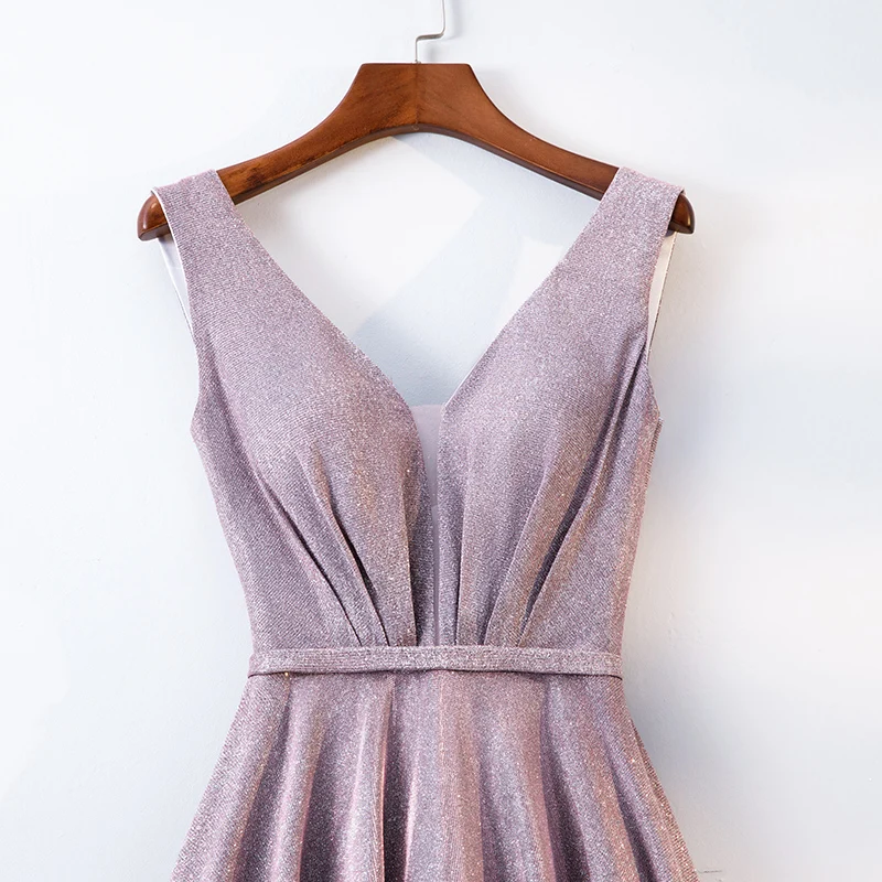 Vestido de festa а-силуэт вечерние платья длинное платье 2019 v-образный вырез длиной до