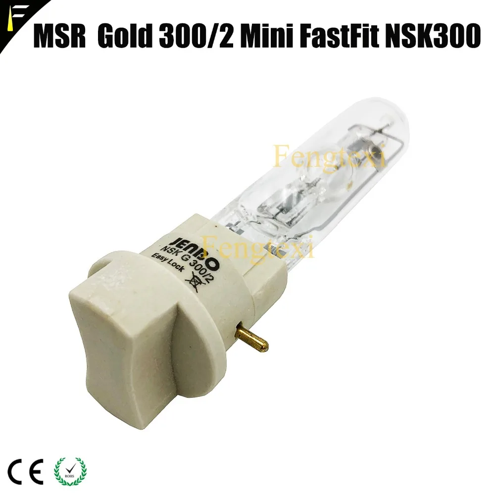 4 шт./лот MSR300 быстрая установка PGJX28 300 Вт мини лампа для сценического освещения