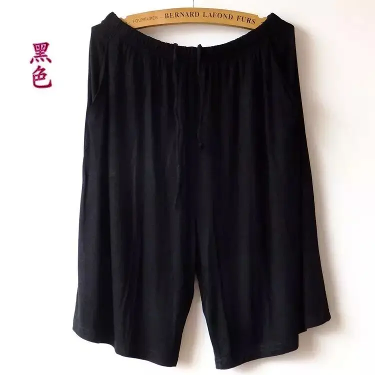 XL-XXXXL Мужская пижама и брюки из хлопка дома нижнее белье Модные шорты Летняя Ночная рубашка Штаны для отдыха повседневные пляжные штаны