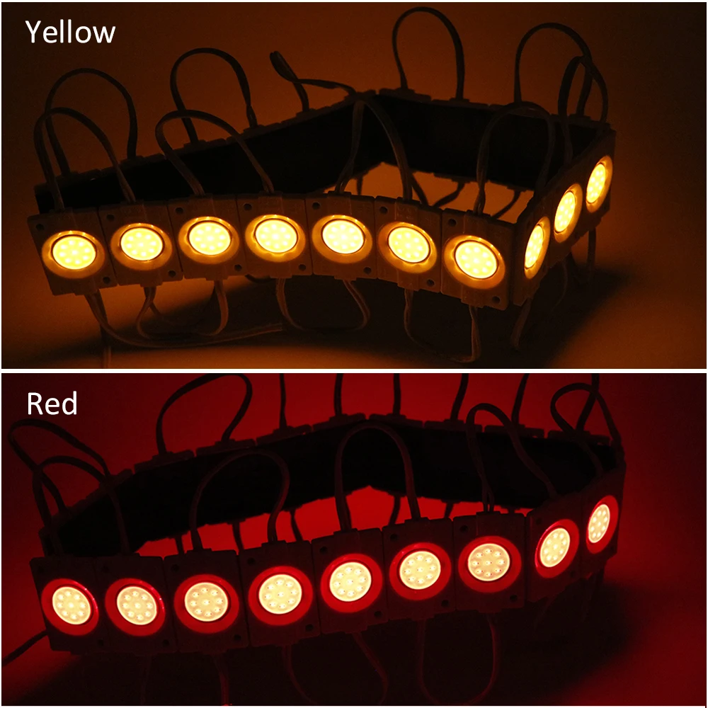

1pcs Ultra Bright LED Module DC12V COB Waterproof Strip Light Modules 2.4W Light Chip White,Warm White,Red,Green,Blue,Yellow JQ