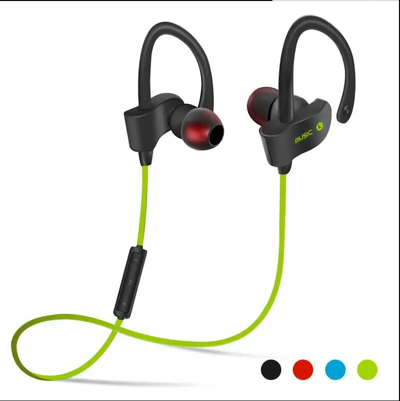 10 шт./лот bluetooth наушники водонепроницаемые беспроводные спортивные басы с