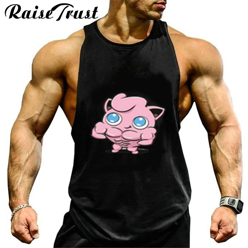 Бодибилдинг 2019 спортивный жилет для фитнеса Майки мышц хлопковая свободная