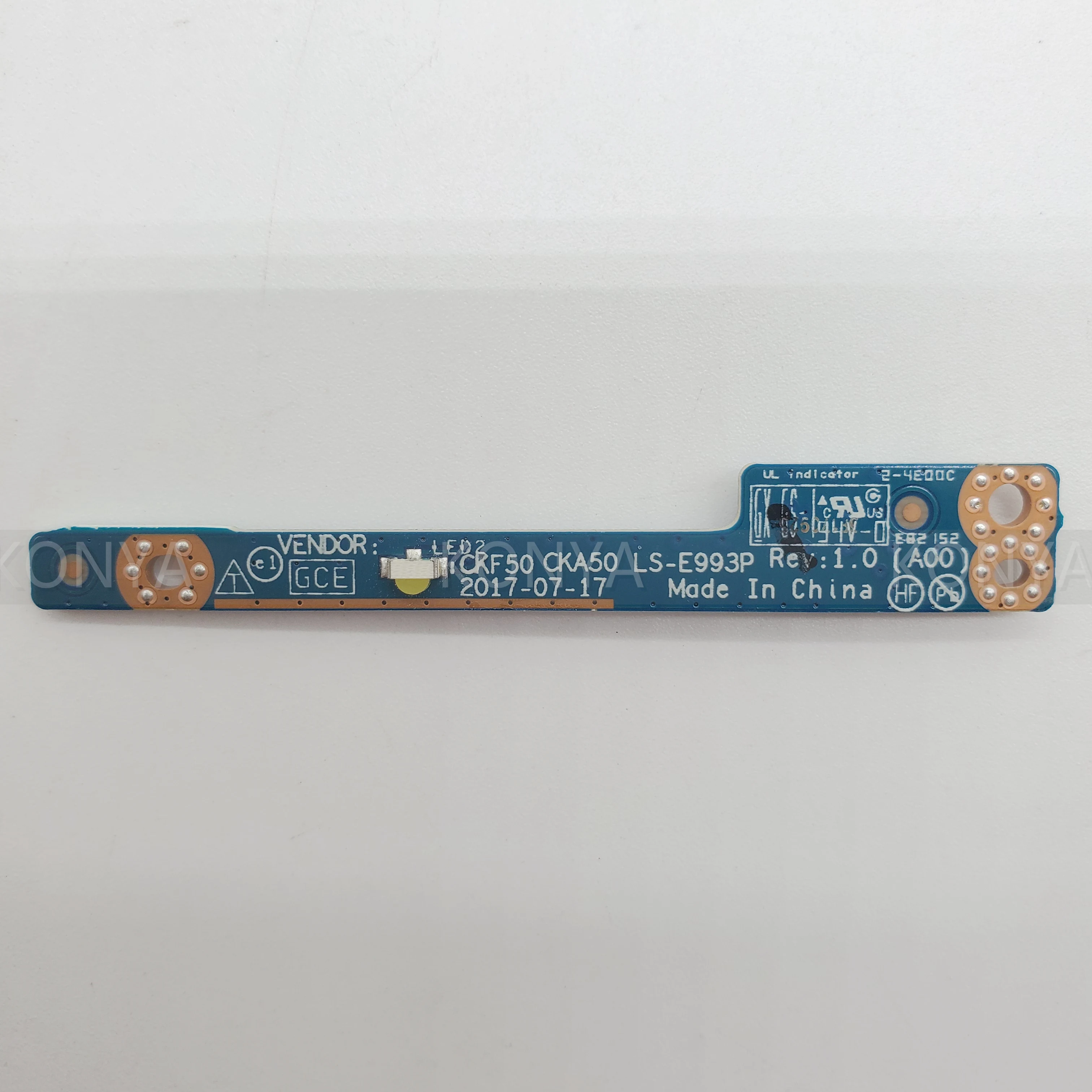 Новый оригинальный для Dell Inspiron 15 7000 7577 светодиодная плата CKF50 CKA50 LS-E993P | Компьютеры