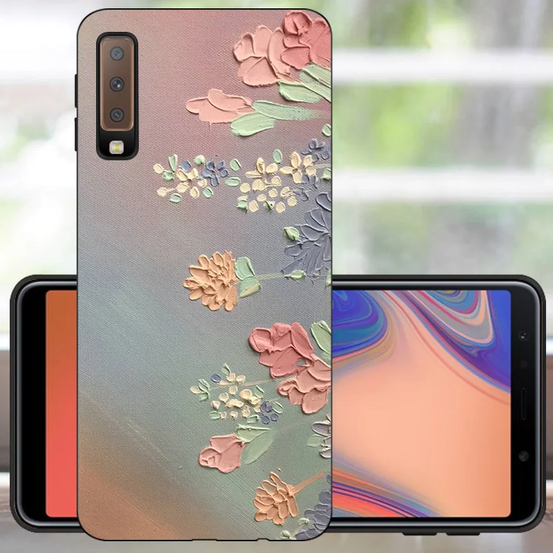 FANATU для Funda samsung Galaxy A7 чехол для samsung A7 силиконовый чехол-бампер для телефона samsung Galaxy A7 A750 - Цвет: LTH