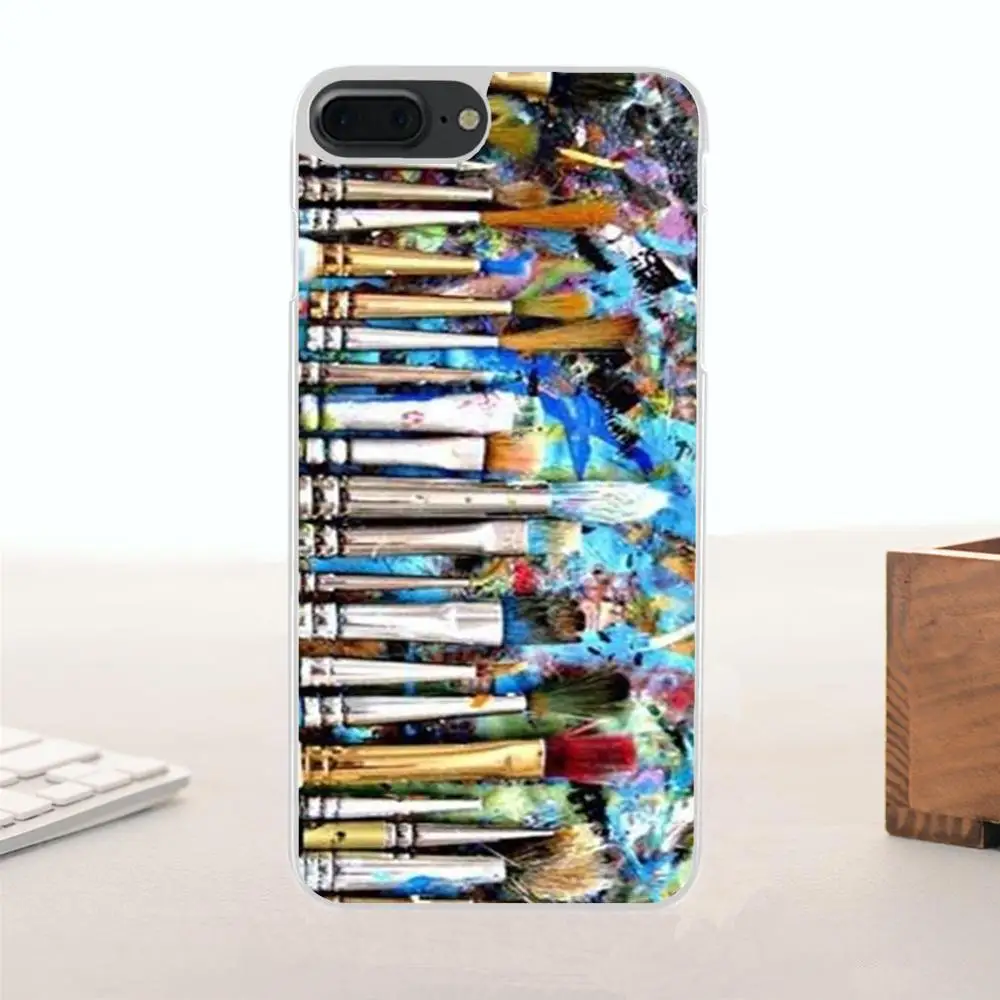 Bixedx Watercolor Set Paint Box For Xiaomi Redmi Mi Note 7 8 9 SE Pro Lite Go Play Soft Coque | Мобильные телефоны и