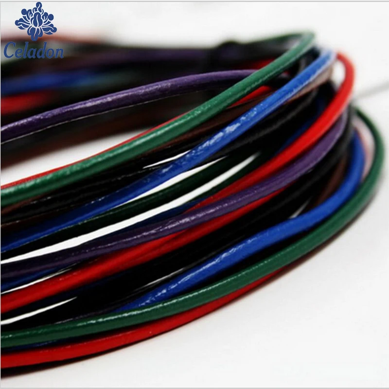 Цена по прейскуранту завода высокое качество тонкой веревки 2 мм 6 цветов можно