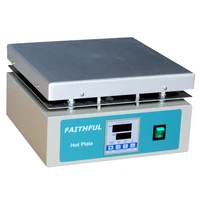 sh 5c laboratory heating plate hot plate30x30cm aluminum panel hotplate temperature digital control display