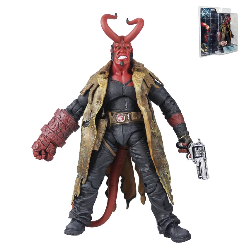 Экшн фигурка из ПВХ Hellboy 8 дюймов 20 см|model toy|hellboy mezcotoy model |