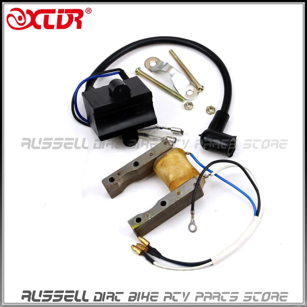 49cc 66cc 80cc Engine Motorized Bicycle Ignition Coil CDI &amp Magneto Stator Kit | Автомобили и мотоциклы
