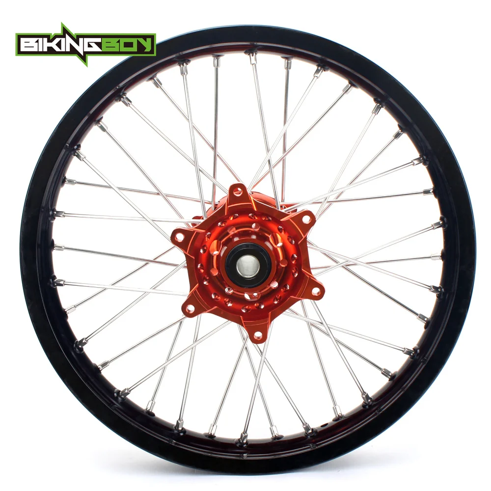 BIKINGBOY 18 &quotMX внедорожный обод заднего колеса концентратор 36 спиц для KTM SX125 SX150 SX250