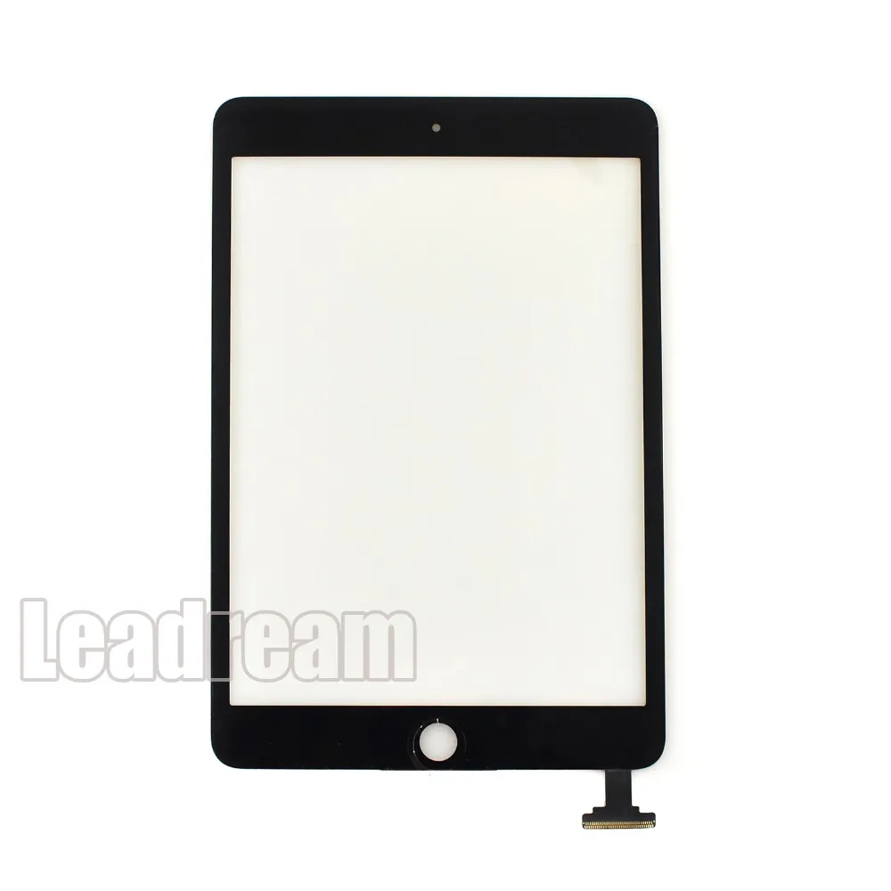 

20pcs For ipad mini 3 Touch screen digitizer glass panel black and white (No IC Chip and No home button) Free DHL