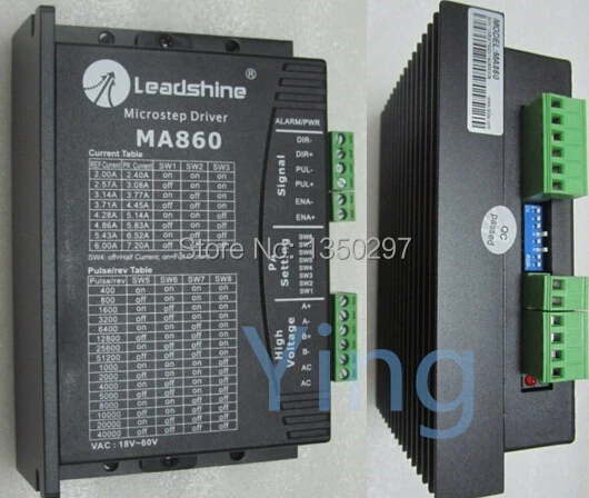 Бесплатная доставка двухфазный Драйвер шагового двигателя Leadshine MA860 источник