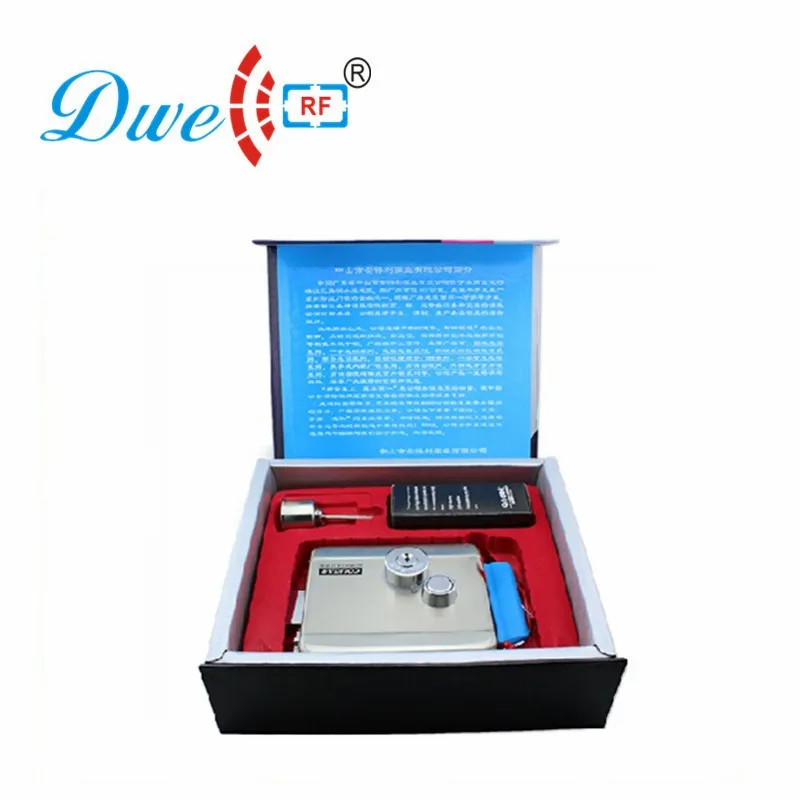 DWE CC RF Электрический замок 12 В Rfid Электронный дверной из нержавеющей стали для